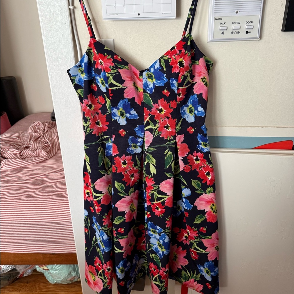 Eliza J floral Spaghetti Strap dress